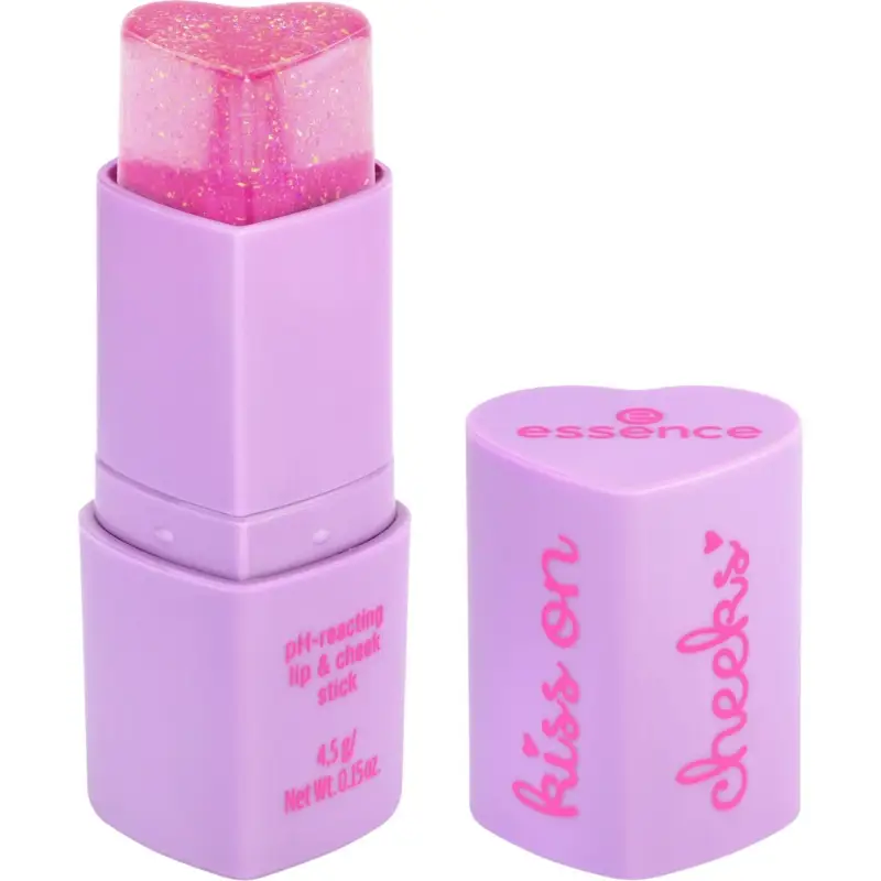 Viso Kiss On Cheeks stick labbra & guance pH-reacting 01-Be Mine! - Gloss,Blush,Illuminante viso