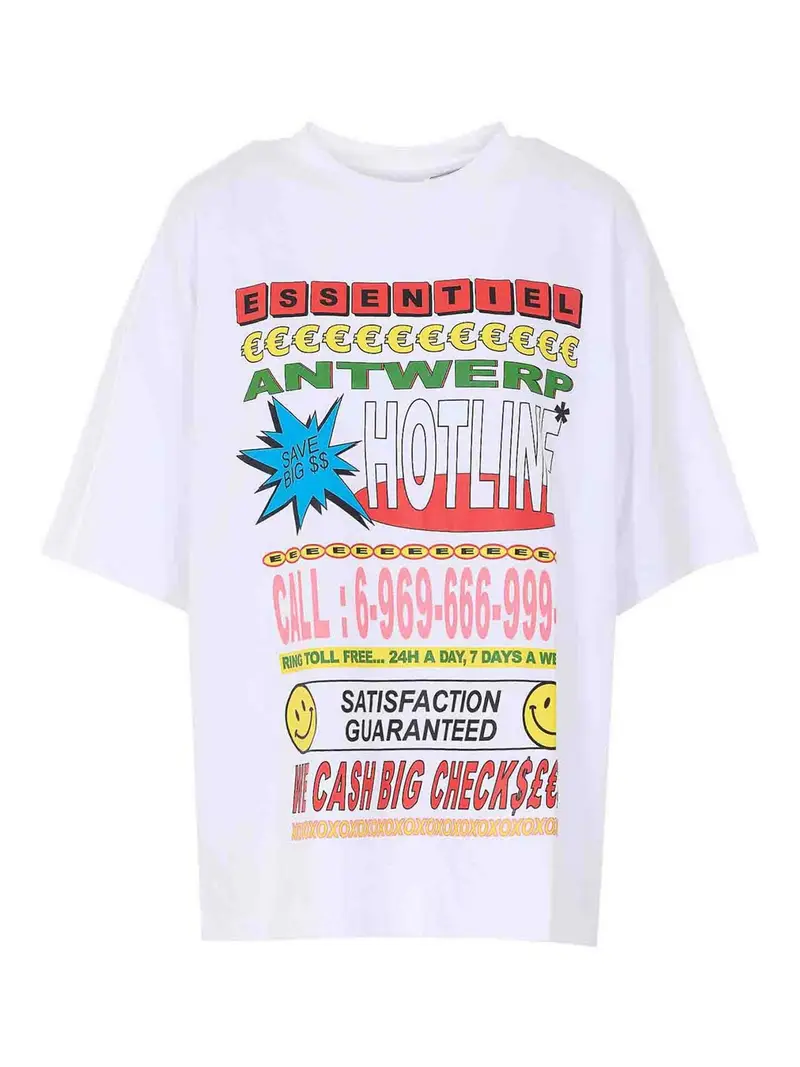 Essentiel Antwerp T-shirt Bianco 4228468