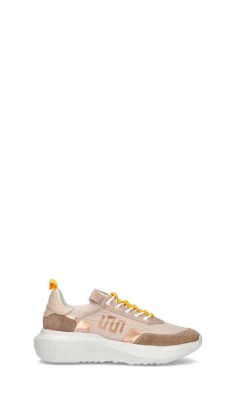 Sneaker donna beige in suede Vario