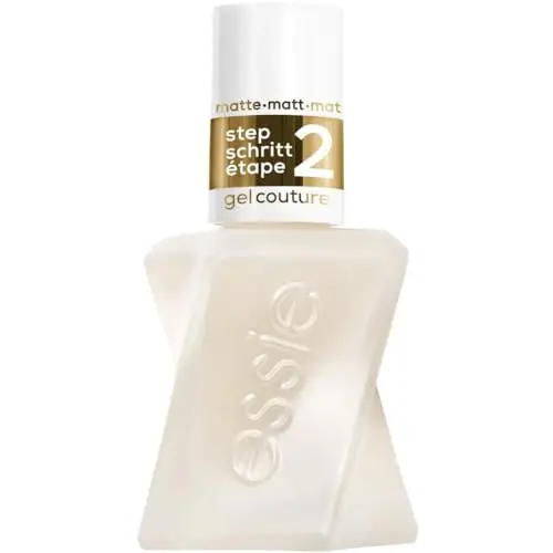 Essie Smalto Top Coat, Per Unghie Effetto Gel dal Risultato Professionale, Finish Matte, Lunga Durata Fino a 15 Giorni,