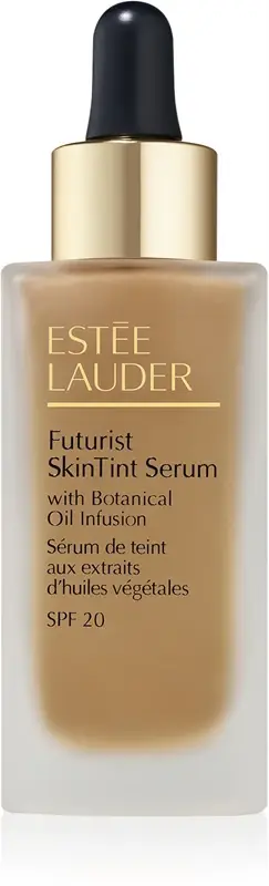 Futurist SkinTint colo olio botanical SPF 20 Siero Fondotinta SPF 20 colore 4W1 Honey Bronze 30 ml