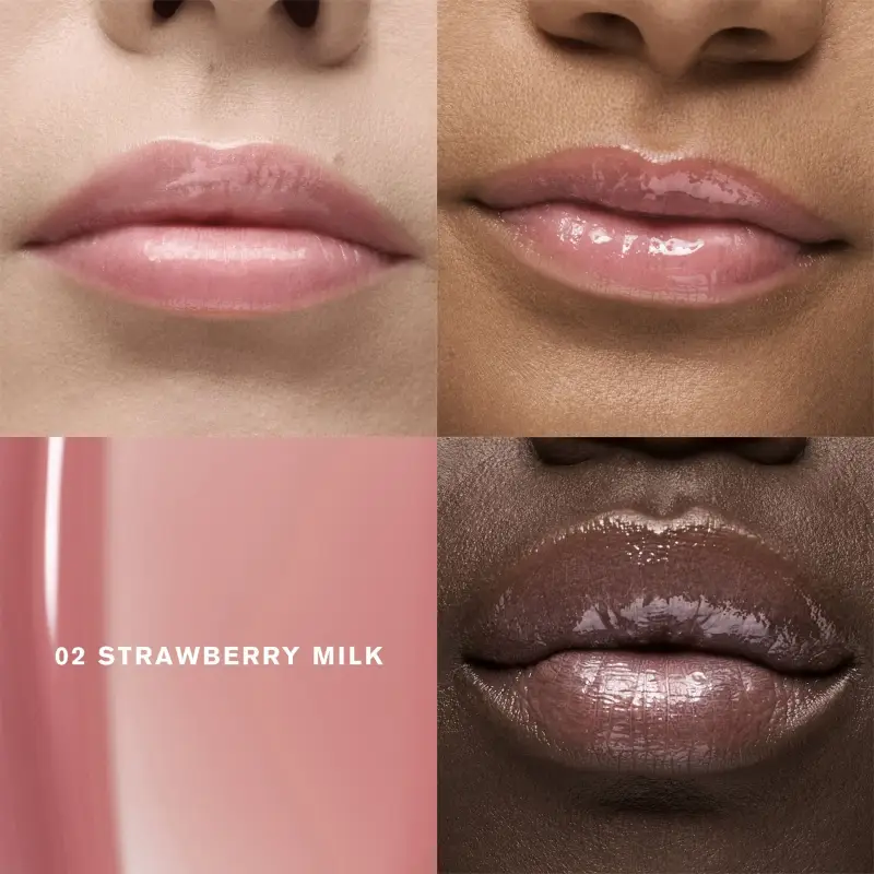Gloss Glossy Lip Oil Strawberry Milk - Gloss miniatura 3