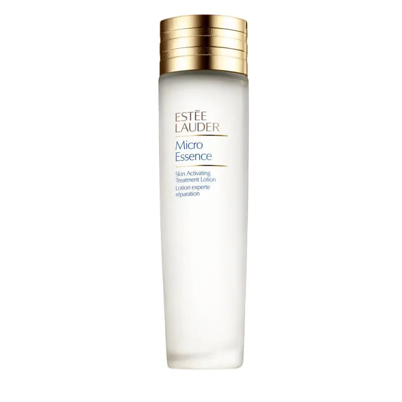 Estee Lauder Micro Essence Bio-Ferment Fortifica/Lenisci & Nutri Trattamento Locale Mattutino & Sera Lozione Per Viso Da Normale A Secco 200 ml