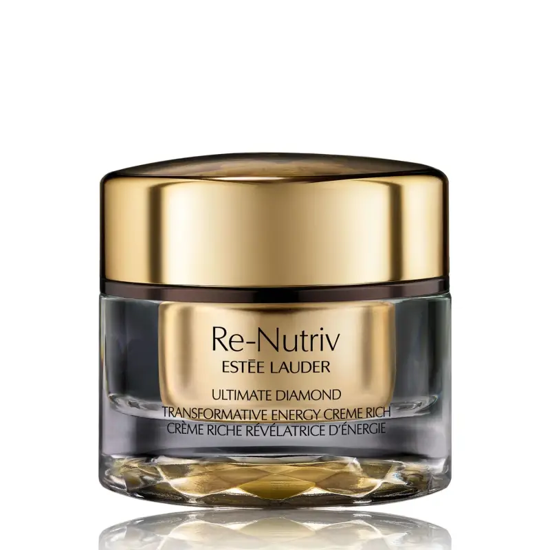 RE-NUTRIV Ultimate Diamond Transformative Energy Creme Rich - Trattamento viso effetto lifting,Crema viso giorno illuminante