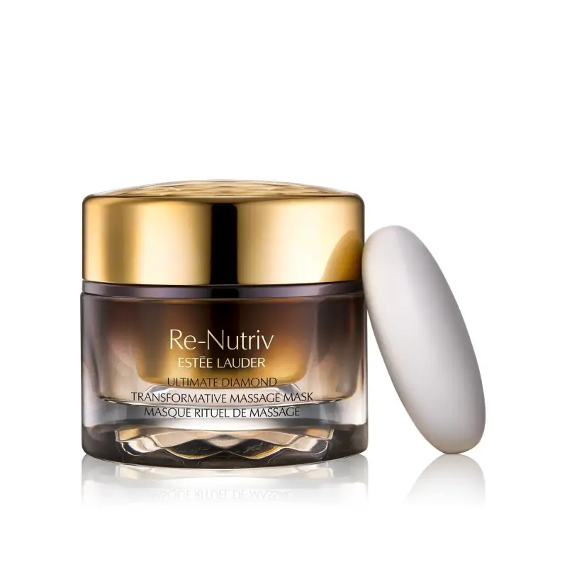 RE-NUTRIV Ultimate Diamond Transformative Thermal Ritual - Maschera viso idratante,Maschera illuminante viso