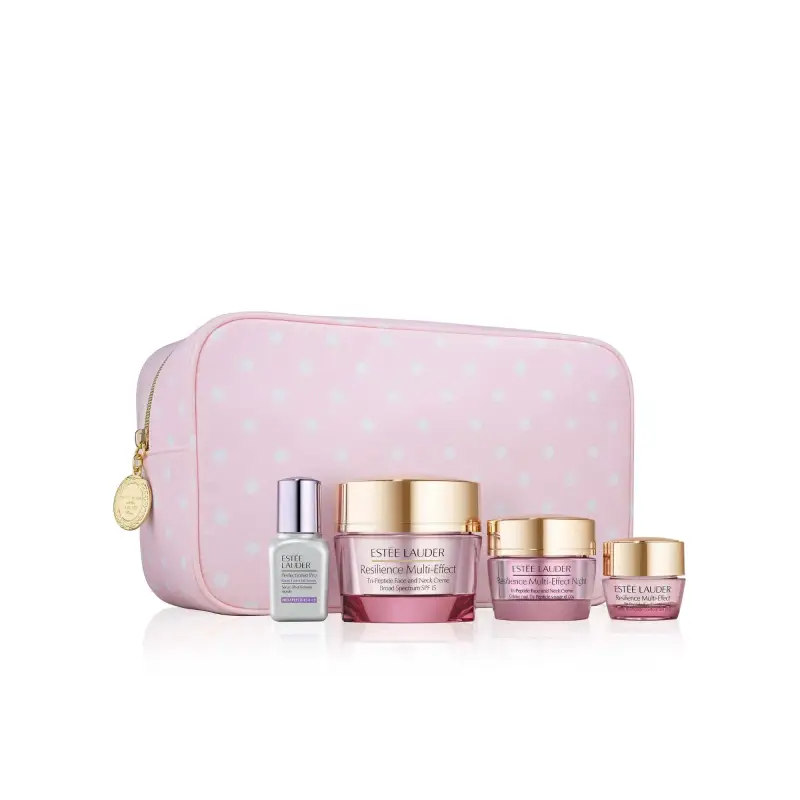 Resilience Multi-Effect SET Antirughe - Resilience Multi-Effects Moisture - Trattamento viso effetto lifting,Contorno occhi,Cofanetto