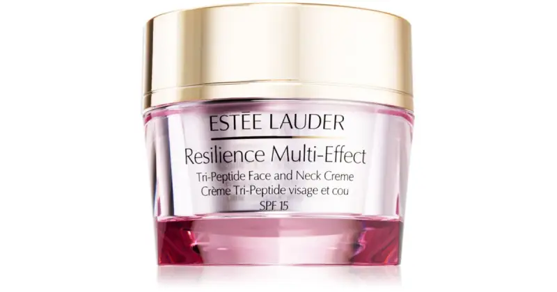 Estee Lauder Resilience Multi-Effect Tri-Peptide Crema Viso e Collo SPF15 Normale/Pettine. 50 ml