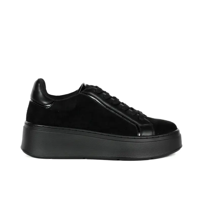 Sneakers nere con suola platform