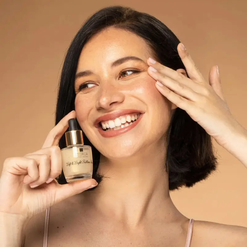 Precious Lift & Light Sublime Serum - Trattamento antietà pelli mature, Siero antirughe, Siero viso illuminante miniatura 3