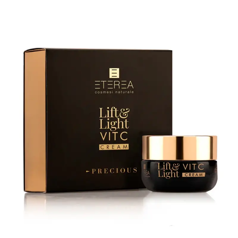 Precious Lift & Light Vit C Cream - Trattamento viso effetto lifting,Crema antirughe,Crema viso giorno illuminante