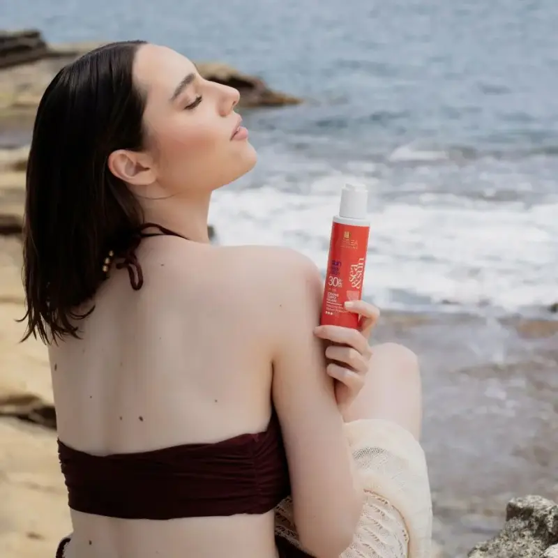 Sea & Sun Sun Body Lotion SPF30 - Crema solare, Solari alta protezione miniatura 2