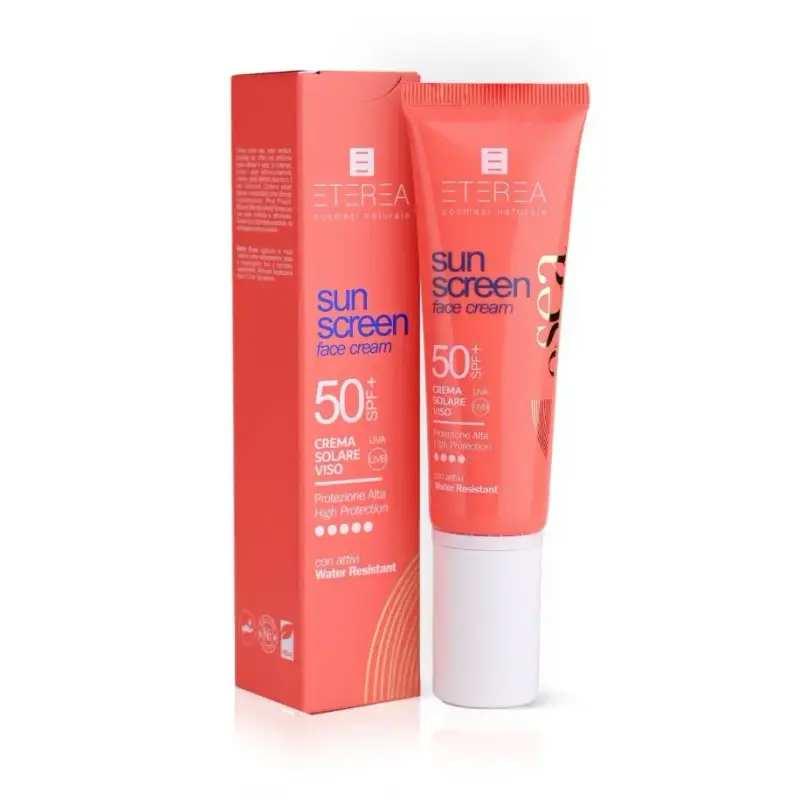 Sea & Sun Sun Screen Face Cream SPF50+ - Protezione solare viso