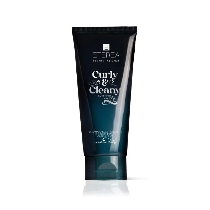 Soft Hair Curly Curly&Cleany - Shampoo elasticizzante e disciplinante - Shampoo capelli ricci,Capelli ricci