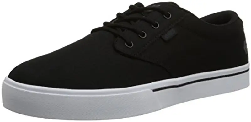 Etnies Mns Jameson 2 Eco, Scarpe da Skateboard da Uomo, Nero (Nero/Bianco/Gomma), 38.5 EU