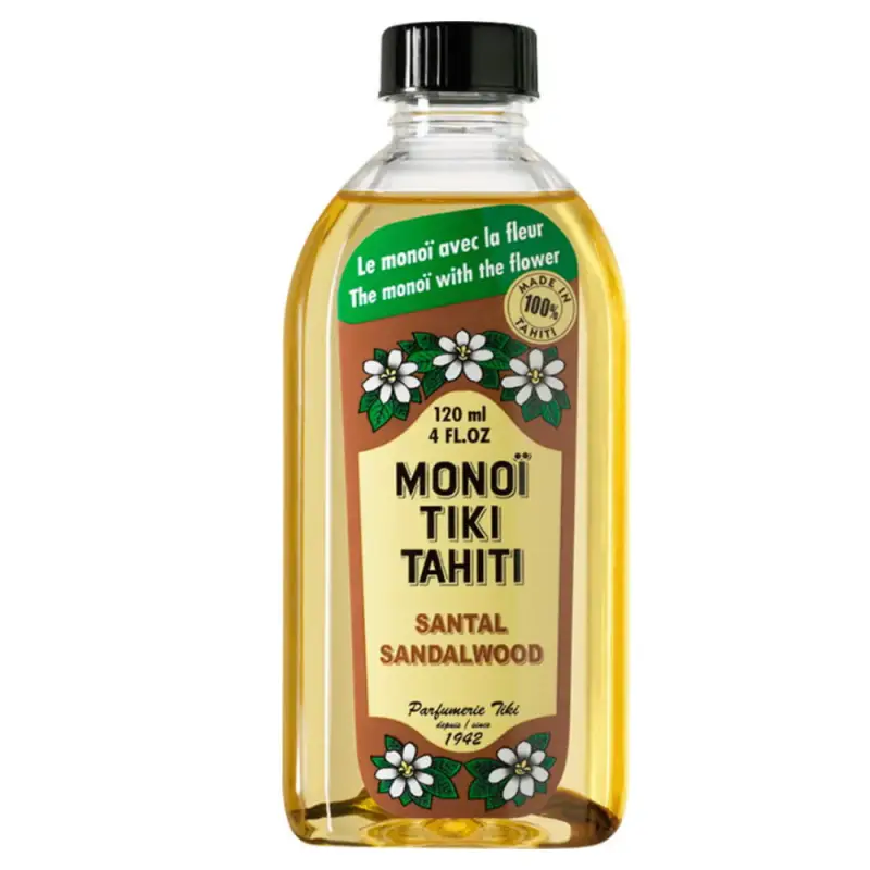 Olio di Cocco Monoi Tiki Tahiti sandalo (120 ml)