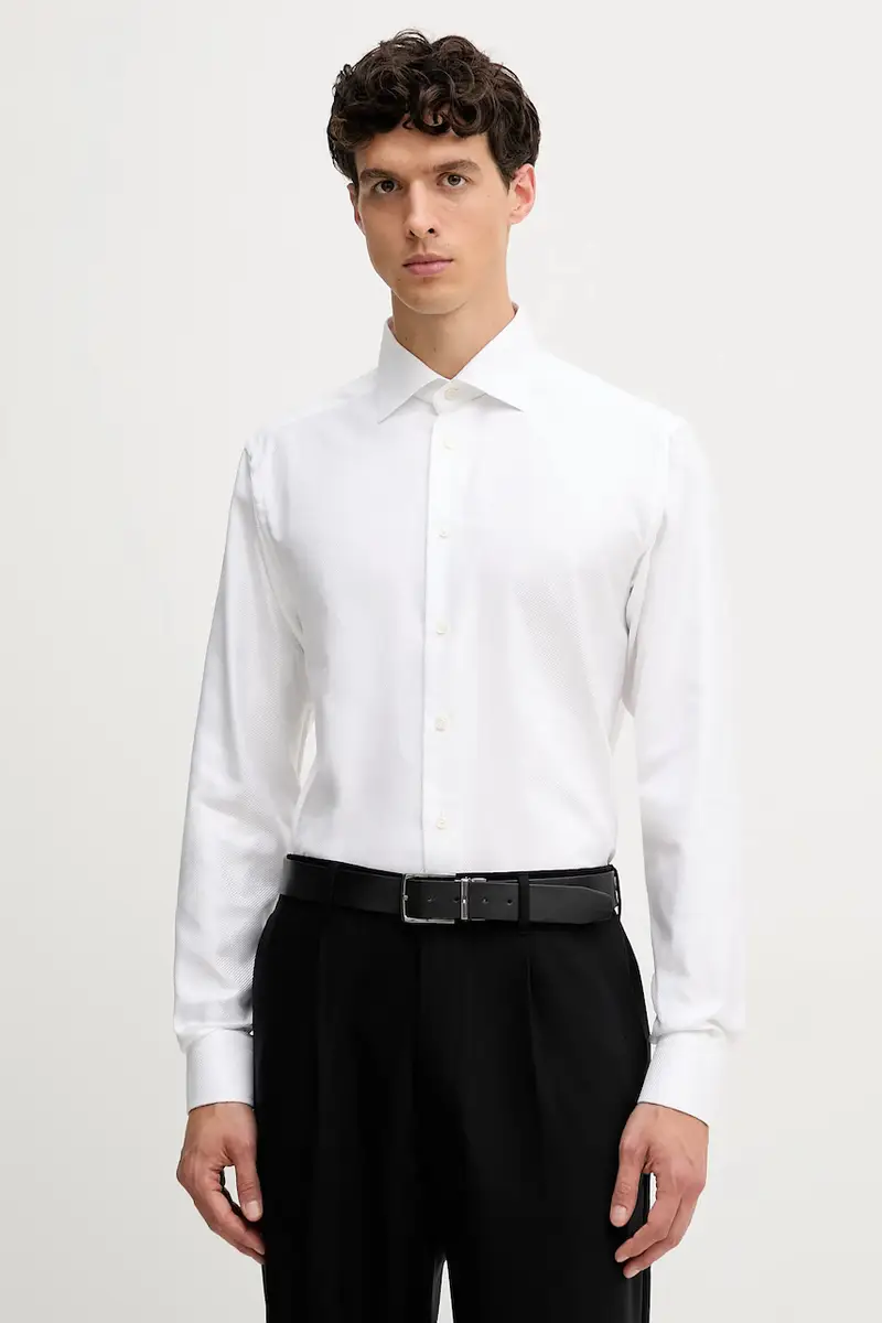 camicia in cotone uomo colore bianco 100013928