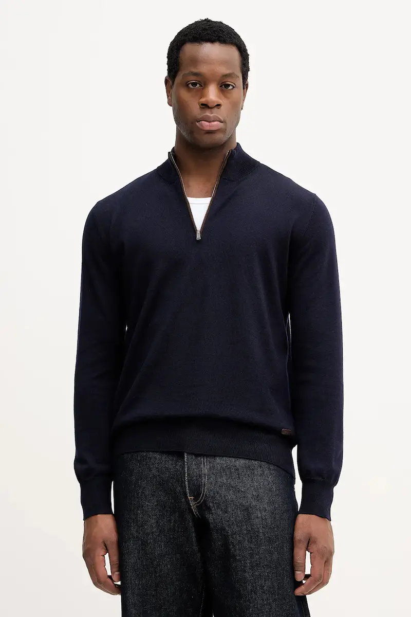 maglione in lana Blu navy