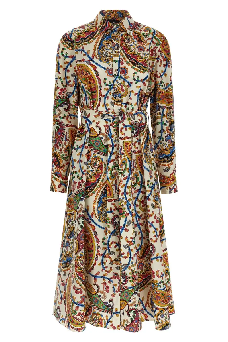 Abito Paisley Foliage Multi