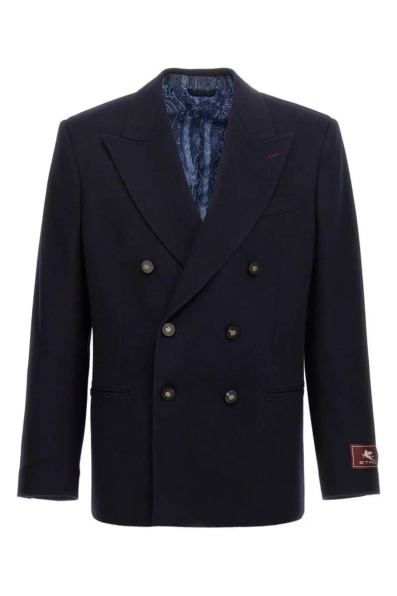 Blazer Decorative Basting Blu