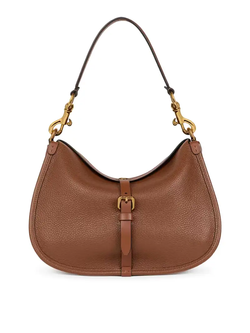 Borsa media in cavallino Marrone