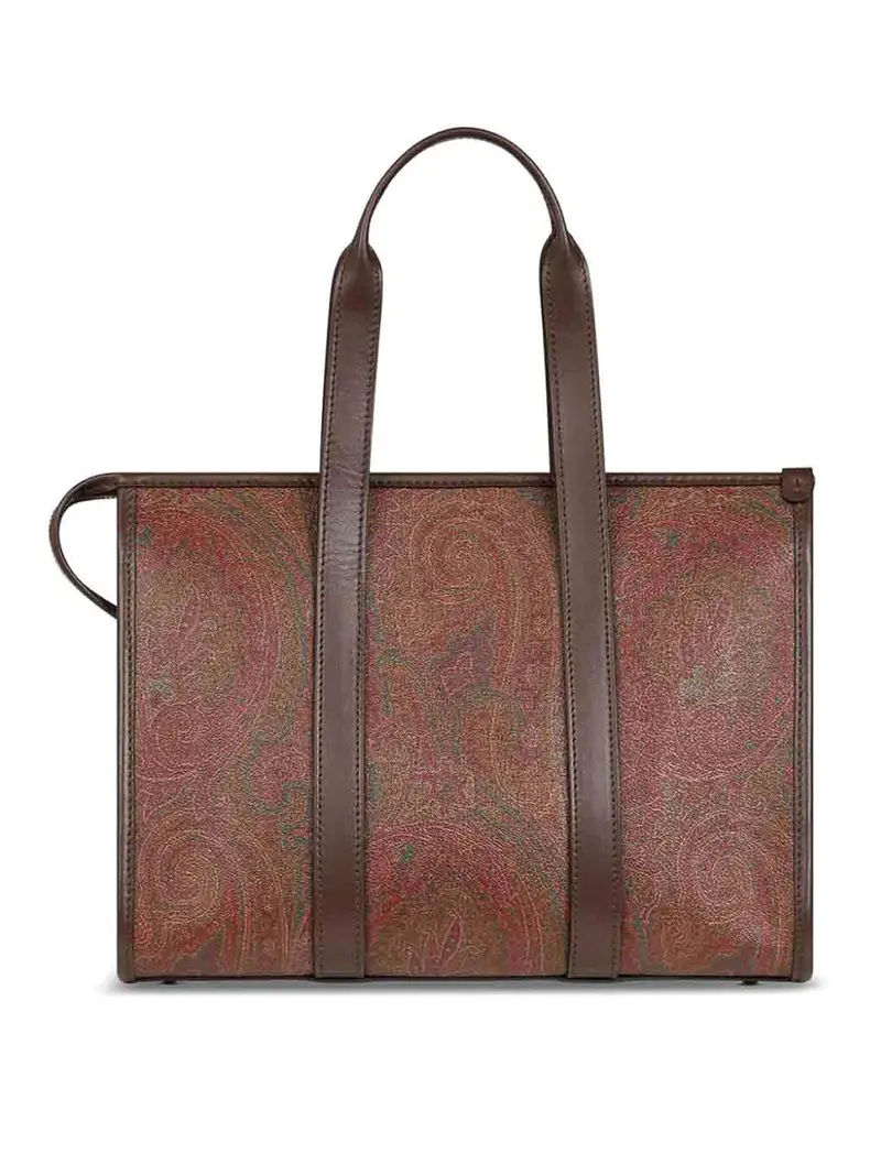 Borsa Pasley media Marrone