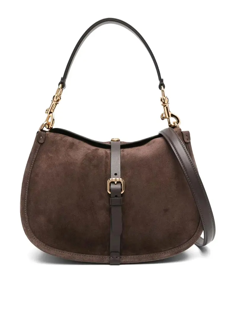 Borsa Pony Scamosciata Brown Marrone