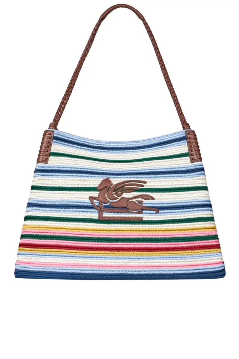 Borsa tote Libra in tessuto