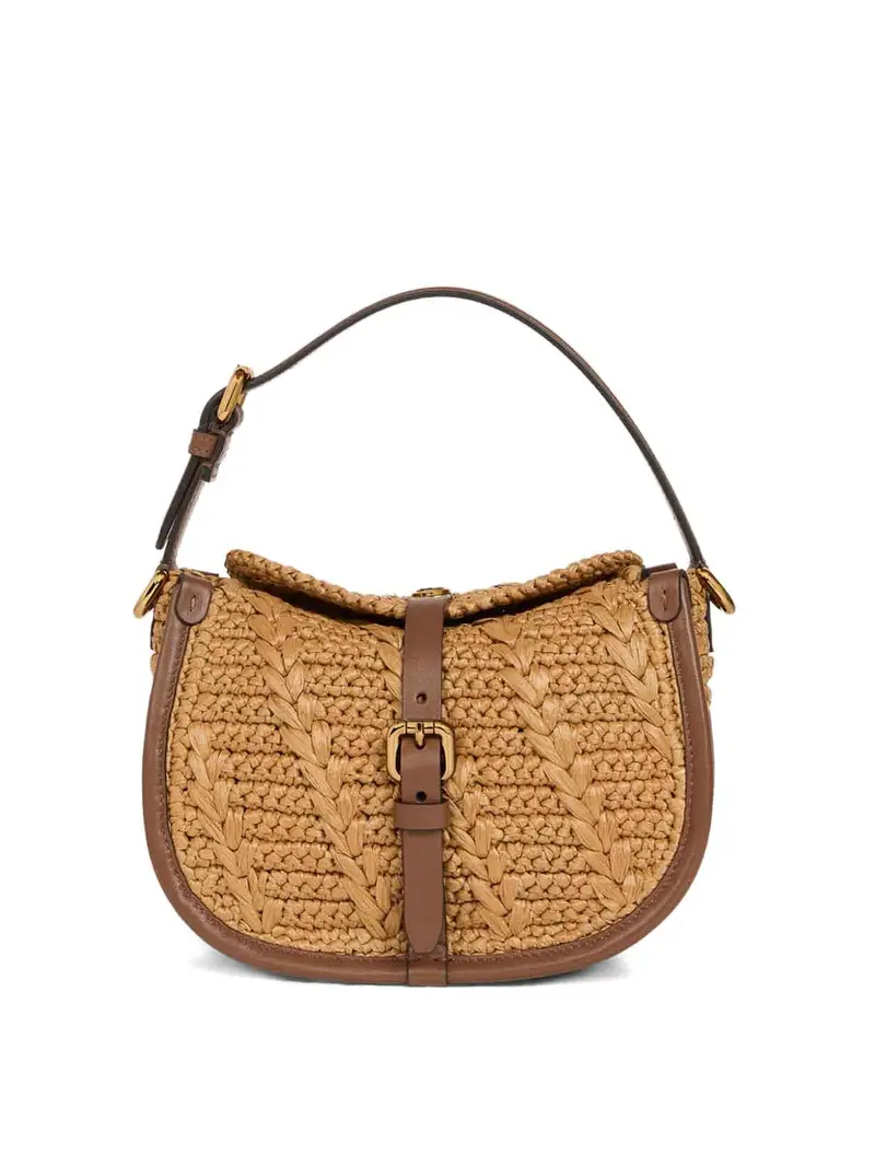 Borsa tote piccola in cavallino Marrone