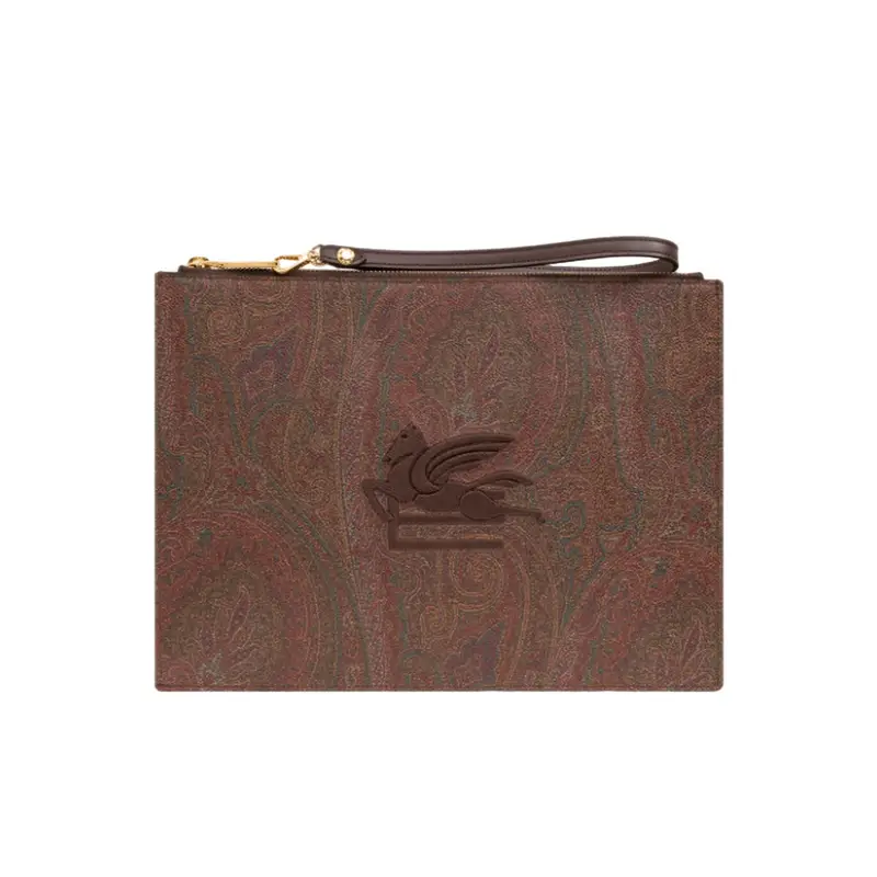 borse a mano uomo etro - pouch - marrone BROWN
