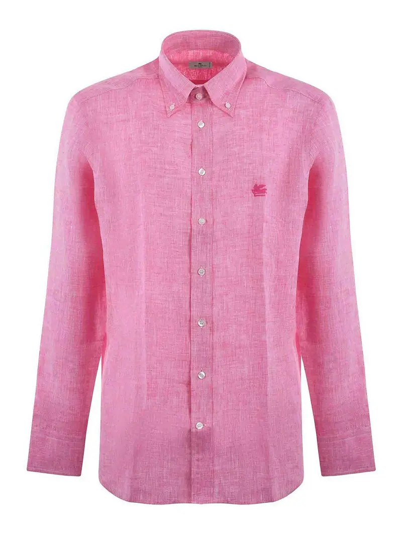 Camicia di lino Multicolore