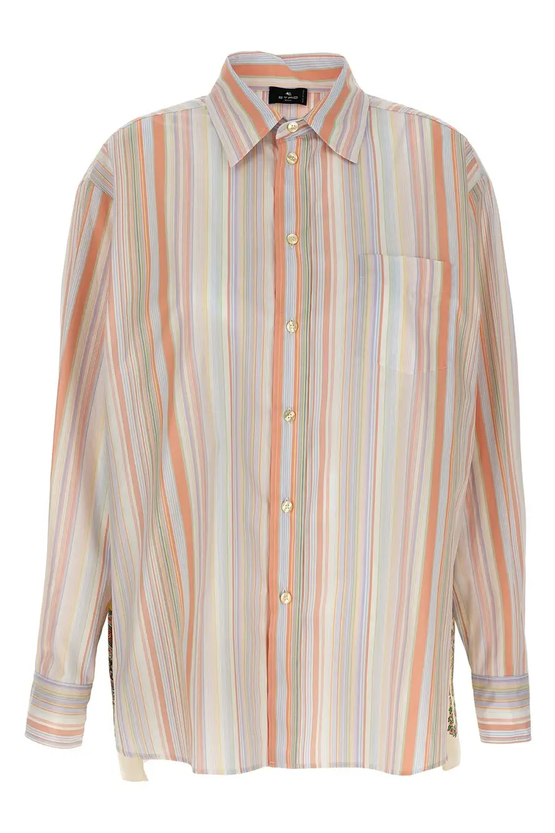 Camicia Inserto Paisley Multi