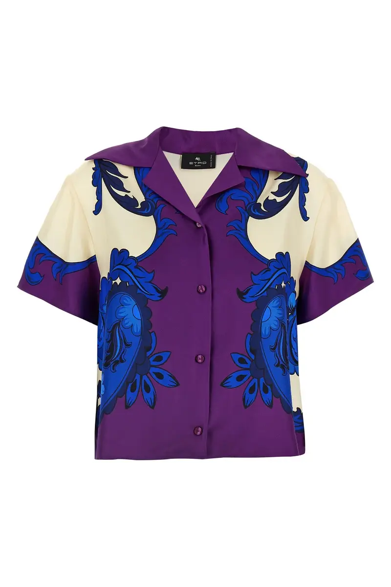 Camicia Maxi Paisley Multi