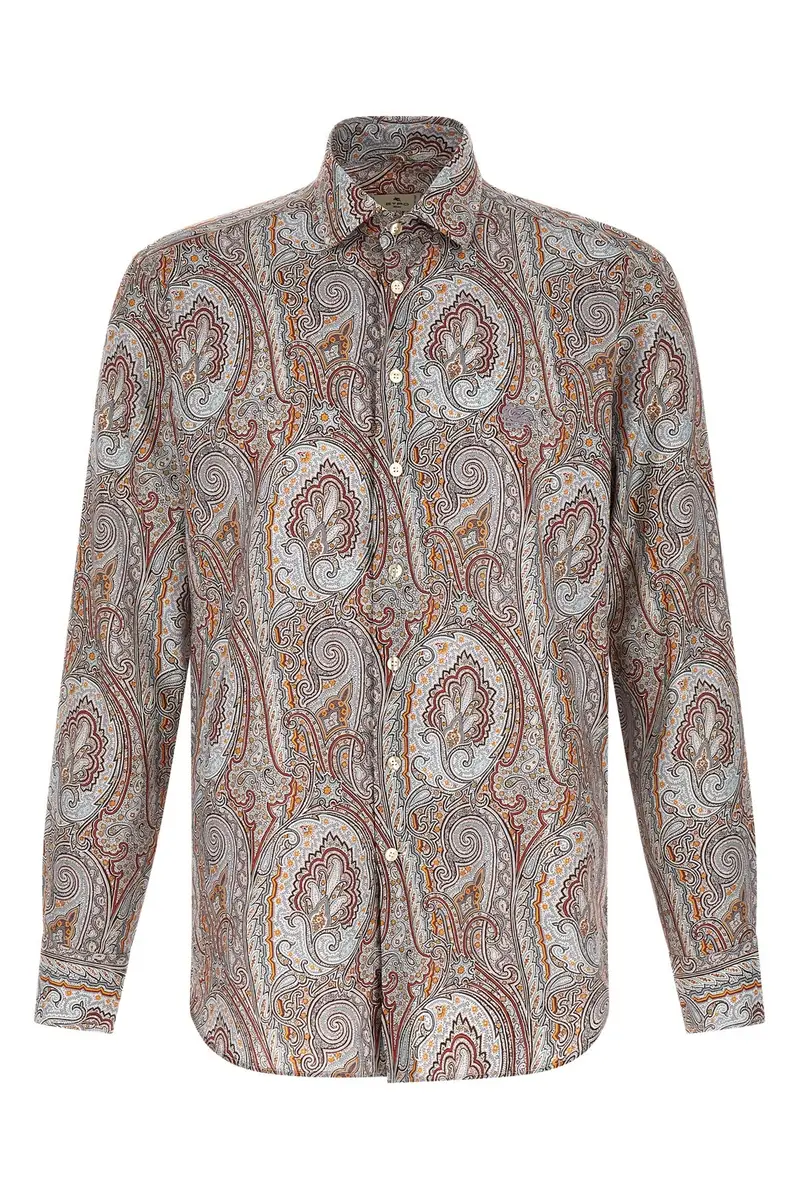 Camicia Paisley Floreale Multi