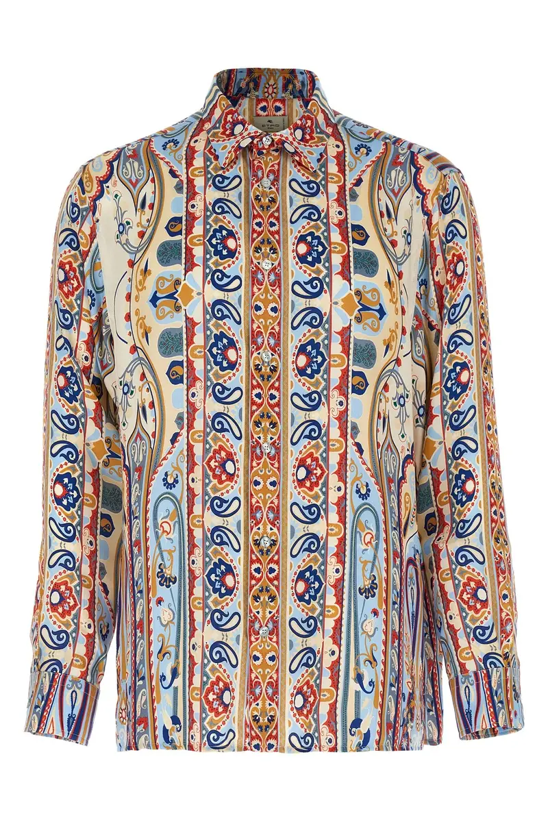 Camicia Stampa Paisley Multi