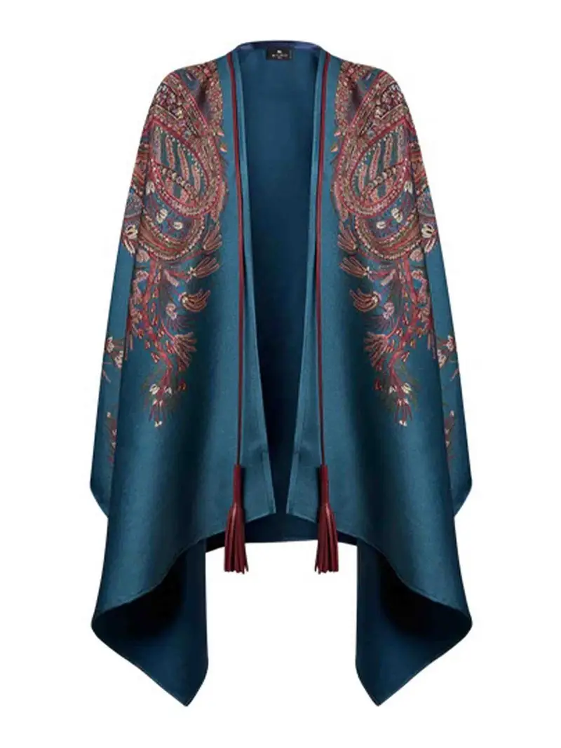 Capestri e poncho Blu scuro