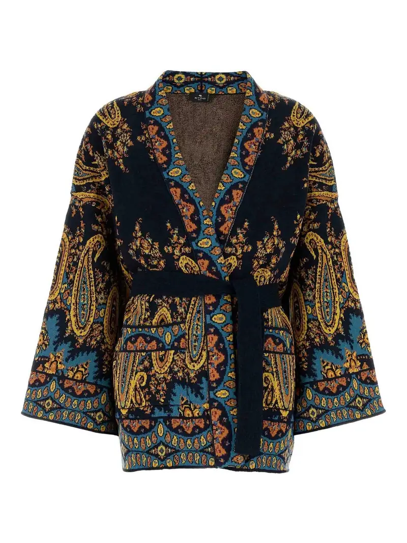 ETRO Cardigan Blu 3858332