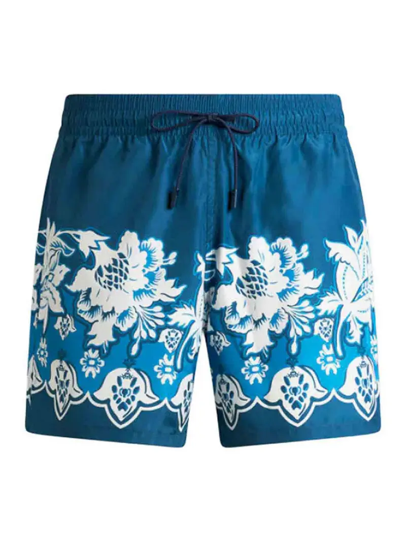 Costume da bagno con stampa floreale Multicolore