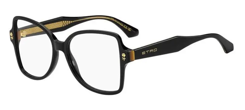 ETRO Donna ETRO 0013 71C Montature da vista Acetato Nero  Farfalla