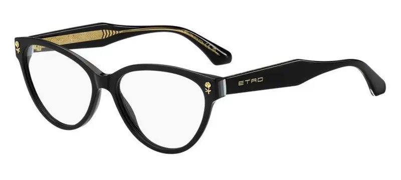 ETRO Donna ETRO 0014 807 Montature da vista Acetato Nero  Cat Eye