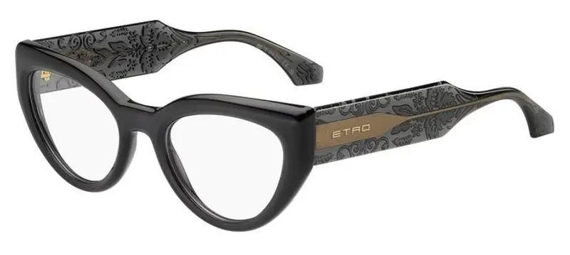 ETRO Donna ETRO 0018 KB7 Montature da vista Acetato Grigio  Cat Eye