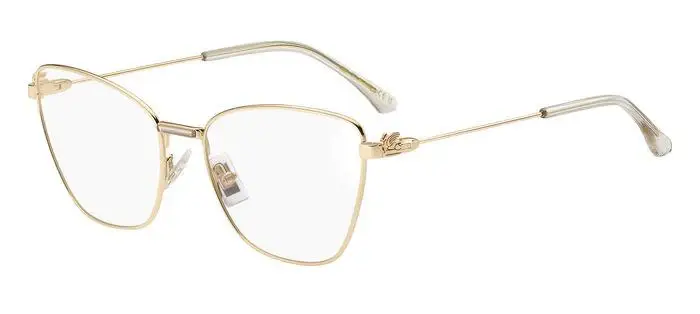Donna ETRO 0023 000 Montature da vista Metallo Oro Cat Eye