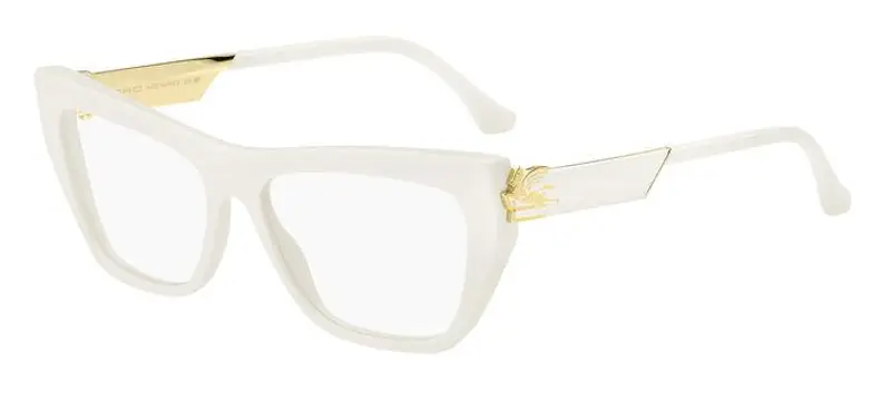ETRO Donna ETRO 0029 SZJ Montature da vista Acetato Bianco  Cat Eye