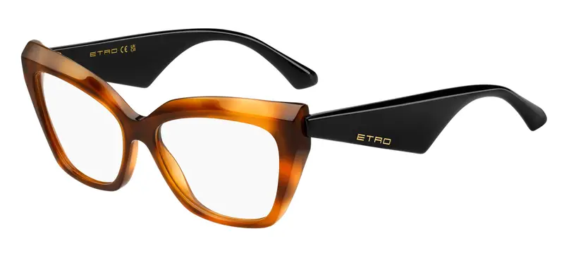 ETRO Donna ETRO 0098 EPZ Montature da vista Acetato Giallo  Squadrata Normale