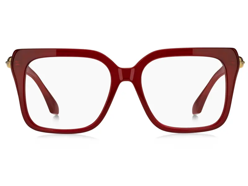 Donna ETRO ETRO 0135 C9A Montature da vista Acetato Rosso Squadrata Normale miniatura 2