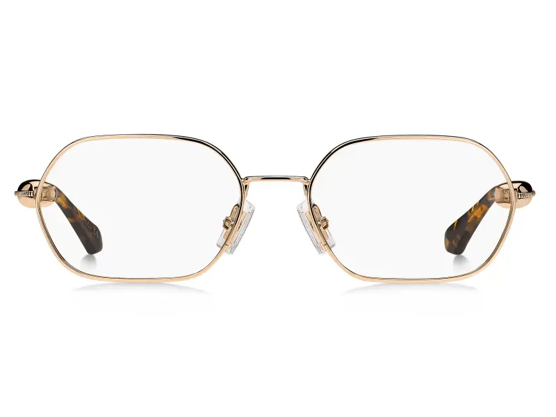 Donna ETRO ETRO 0140 000 Montature da vista Metallo Oro Squadrata Normale miniatura 2