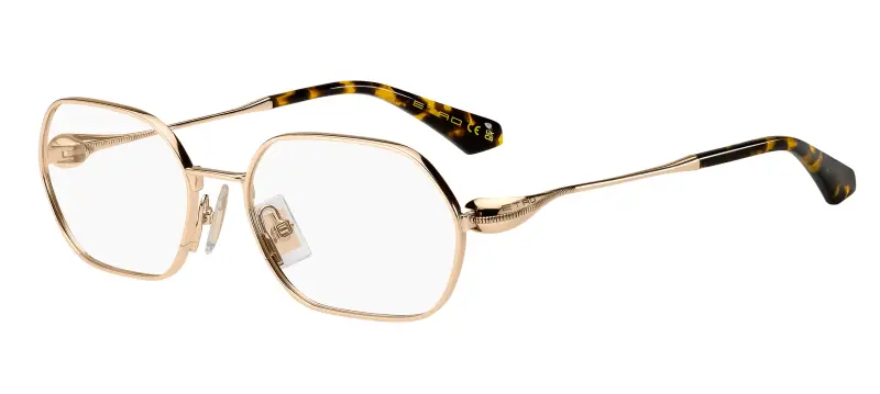 Donna ETRO ETRO 0140 000 Montature da vista Metallo Oro Squadrata Normale