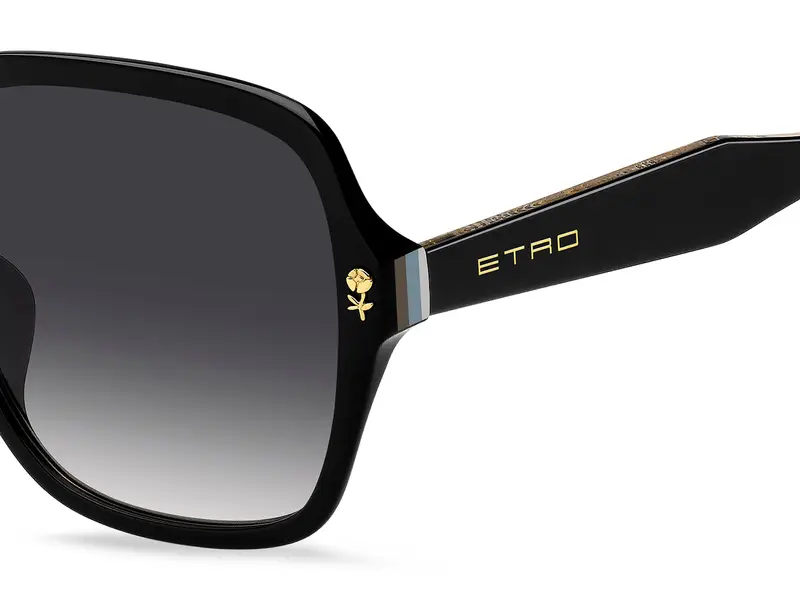 ETRO ETRO 0064/F/S 807/1I Occhiali da sole Marrone Sfumato miniatura 2