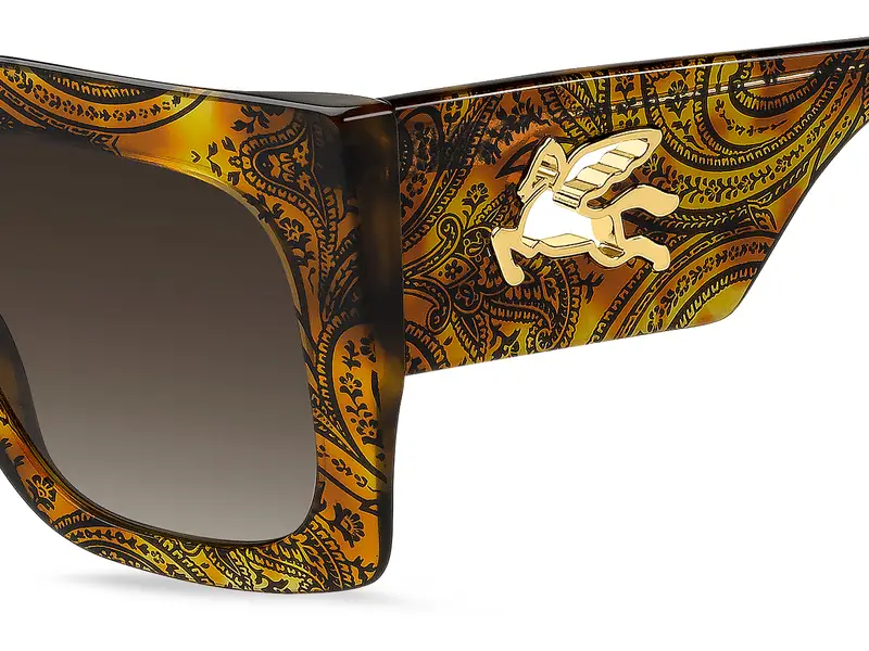 ETRO ETRO 0075/S 2VM/HA Occhiali da sole Marrone Sfumato miniatura 2