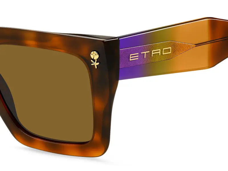 ETRO ETRO 0089/S C9B/70 Occhiali da sole Marrone miniatura 2