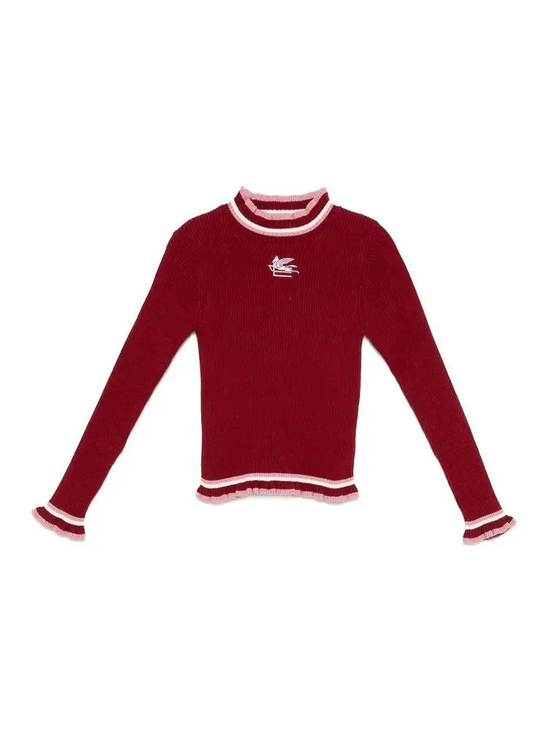 Girocollo Rosso Scuro